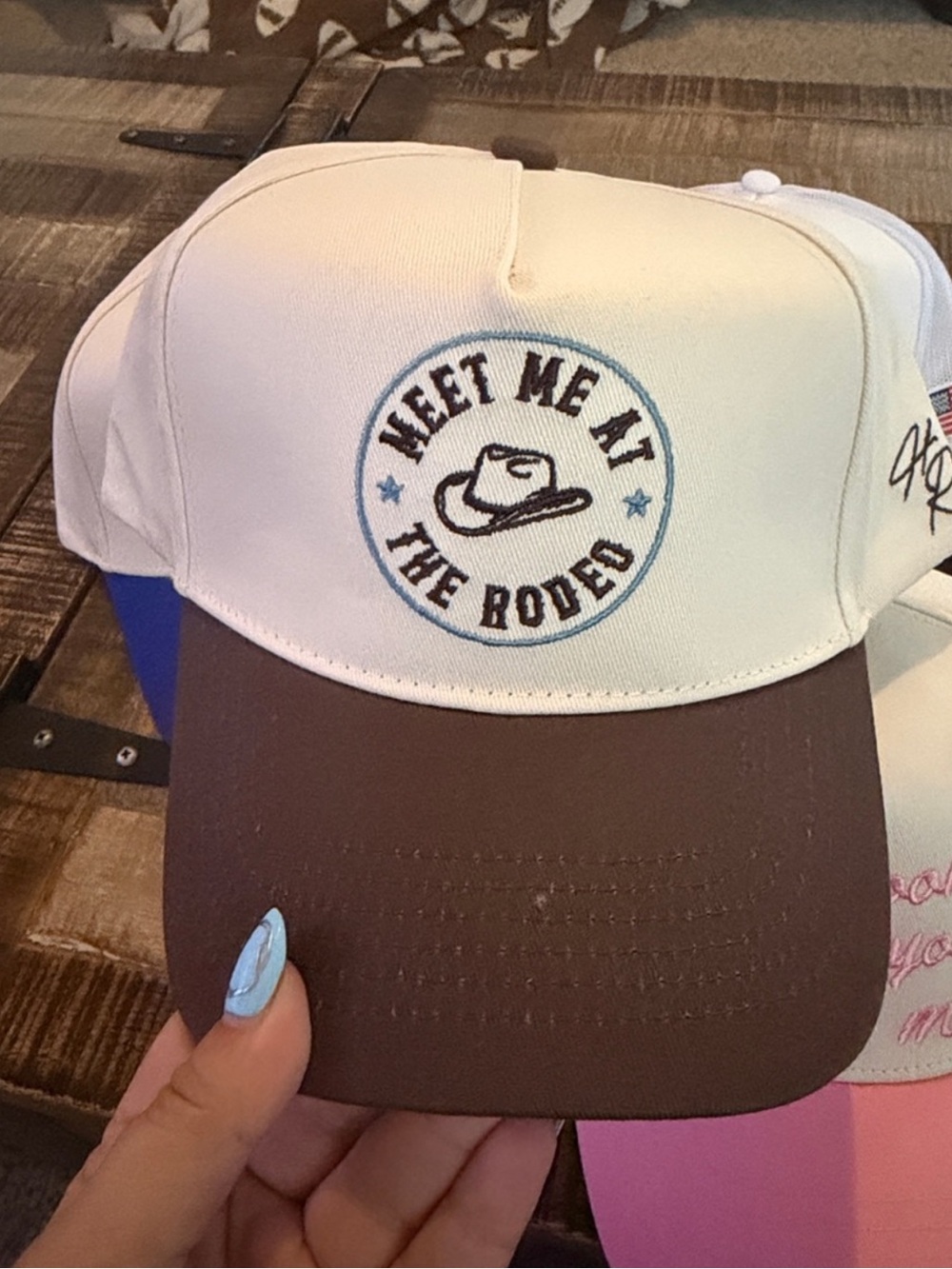 Kenzkustomz Cap meet me at the rodeo